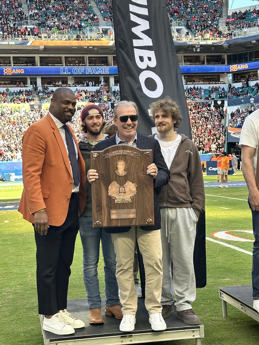 Congratulations to Coach Fisher on his <a href="/OrangeBowl/">Capital One Orange Bowl</a> Hall of Fame Induction!