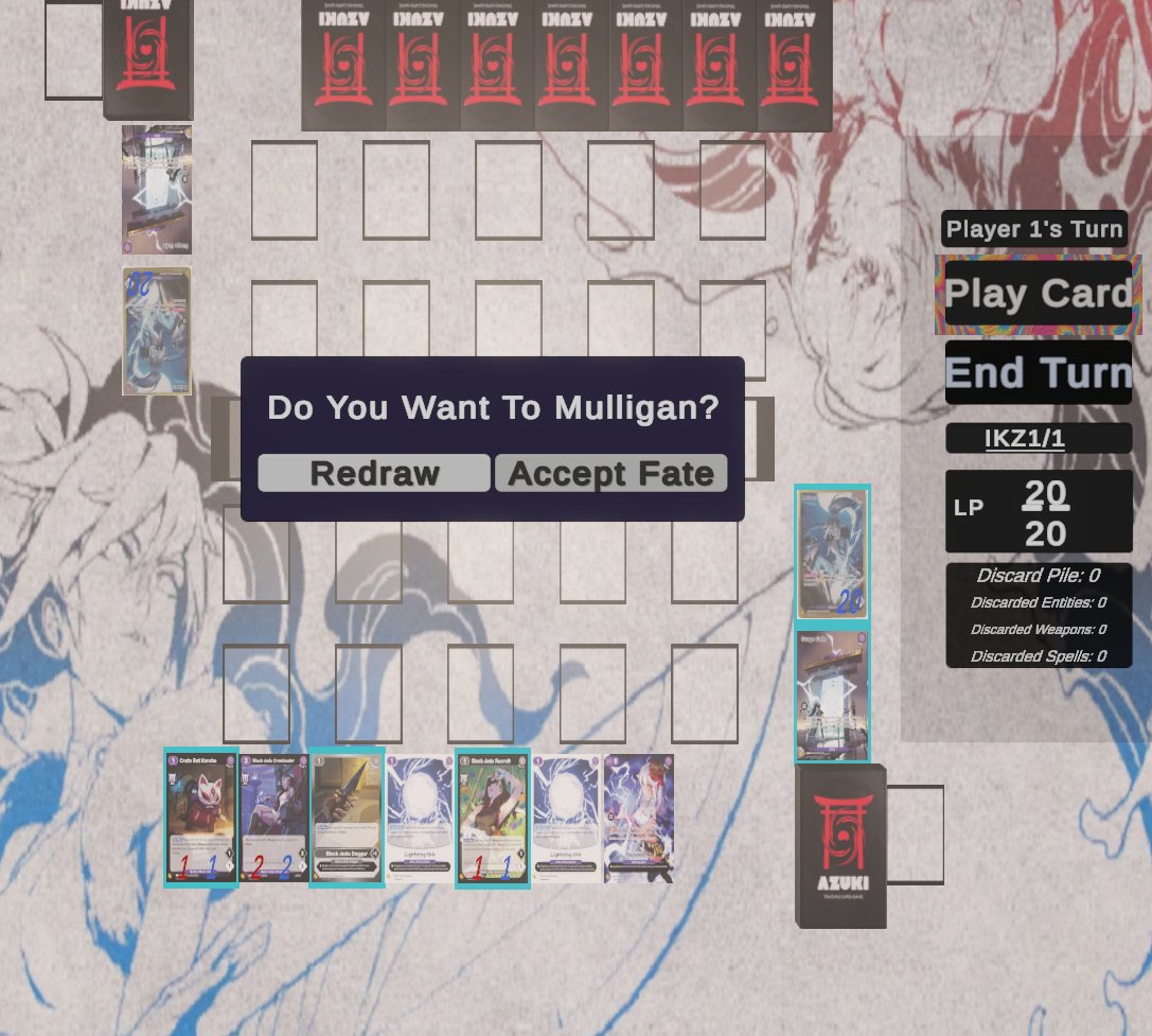 If you're interested in trying the <a href="/AzukiTCG/">Official Azuki TCG</a>  and don't have cards, join the community discord discord.gg/FBGUnUkK and sign up for the sim beta to play on pc or mobile (android) with other community members. We also have community resources for proxies if you prefer physical.