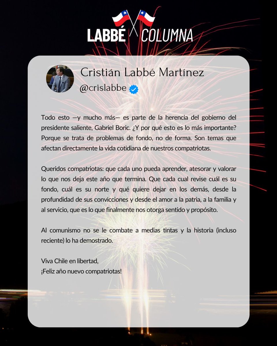 Cristián Labbé M. tweet media