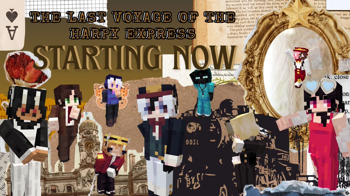 All Aboard The Harpy Express!!! 

Live Now!!! 

twitch dot tv slash chaithechuu 

HAPPY NEW YEAR WE'RE BRINGING BACK MINECRAFT RP BABY
