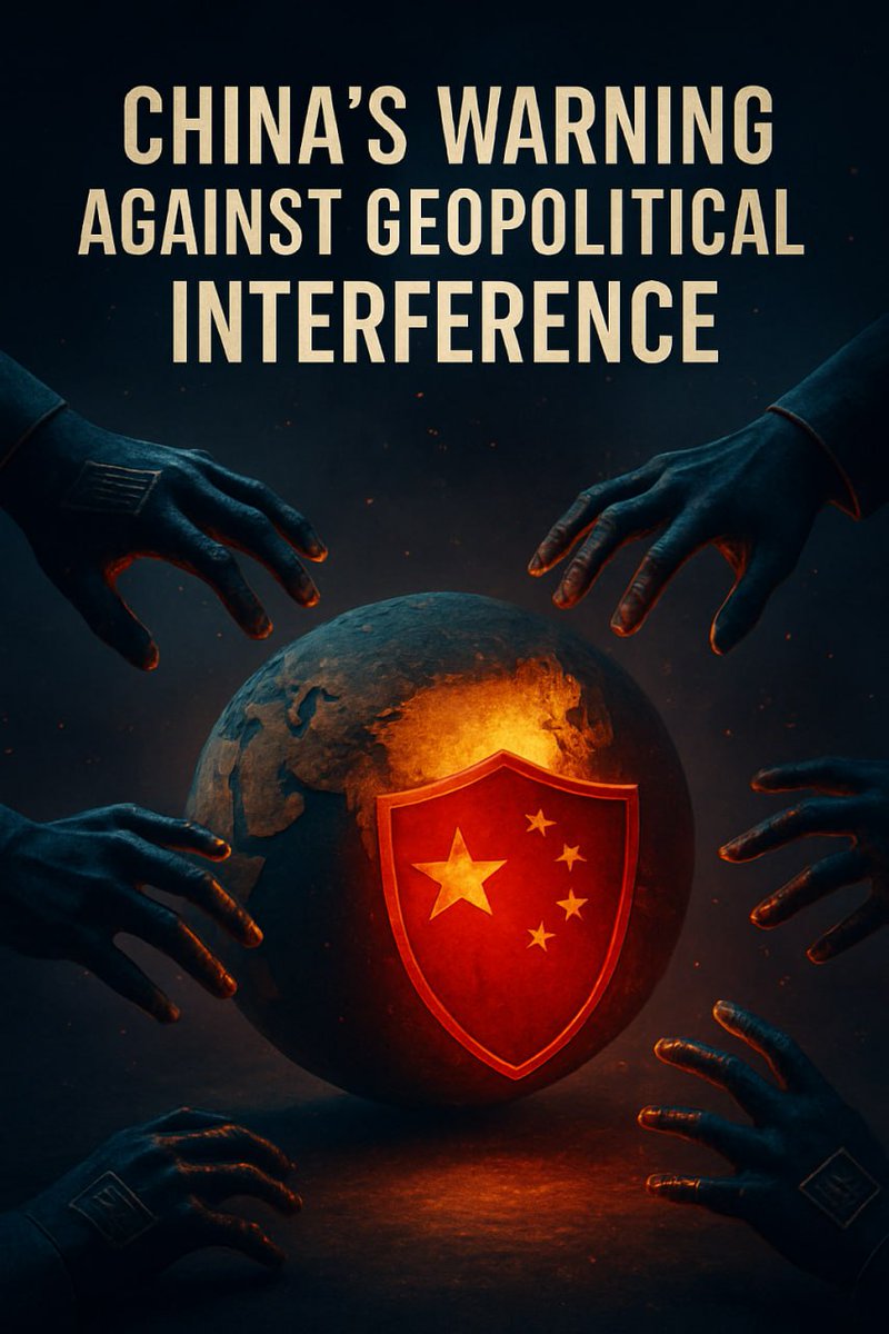 Mubeenat3175914's tweet image. China’s Warning Against Geopolitical Interference

China warned countries outside the region to halt inappropriate interference that fuels separatism for geopolitical gain.

 #China #NonInterference #GlobalPolitics