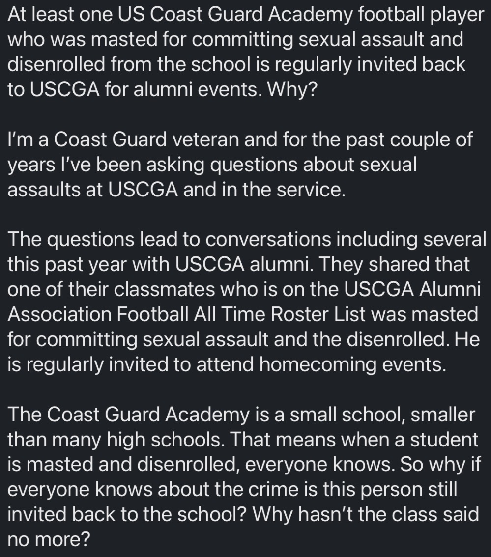 Coasties for Culture Change tweet media