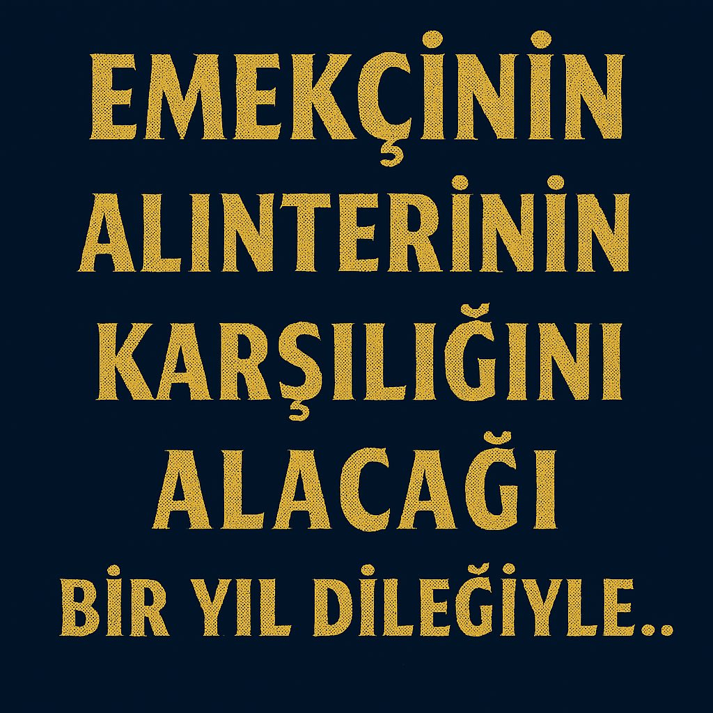 <a href="/AdamoElTurko/">AdamoElTurko</a> <a href="/isikhanvedat/">Prof. Dr. Vedat Işıkhan</a> <a href="/RTErdogan/">Recep Tayyip Erdoğan</a> <a href="/farukozcelikgsb/">Faruk Özçelik</a> <a href="/AhmetAYDIN_02/">Ahmet AYDIN</a> <a href="/csgbakanligi/">T.C. Çalışma ve Sosyal Güvenlik Bakanlığı</a> <a href="/TBMMresmi/">TBMM</a> <a href="/NumanKurtulmus/">Numan Kurtulmuş</a> <a href="/burhanduran/">Burhanettin Duran</a> <a href="/hasandogan/">Hasan Doğan</a> <a href="/iletisim/">T.C. İletişim Başkanlığı</a> <a href="/tcbestepe/">T.C. Cumhurbaşkanlığı</a> <a href="/Hayati_Yazici/">Hayati Yazıcı</a> <a href="/mustafaelitas/">Mustafa Elitaş</a> <a href="/akbasogluemin/">Av. M.Emin AKBAŞOĞLU 🇹🇷</a> <a href="/omerrcelik/">Ömer Çelik</a> <a href="/ozbelediyeissen/">ÖZ BELEDİYE İŞ SENDİKASI</a> <a href="/_ozgedemir_/">Özge DEMİR</a> <a href="/GNLBSKN/">fatihDemirel</a> <a href="/emeginsesii/">SEDAT ŞAHİN | EMEĞİN SESİ</a> <a href="/tabibturkiye/">TABİB Türkiye</a> <a href="/KamuKatib/">KATİB (Kamu Taşeron İşçileri Birliği)</a> <a href="/fersah41411/">Fersah4141</a> <a href="/IcyerMerye15676/">KAMU YEMEKHANE TAŞERON ÇALIŞANLARI PLATFORMU</a> <a href="/iscihaber/">İşçi Haber</a> <a href="/kadrosuz123/">Taşeron işçi</a> <a href="/taseron_/">TAŞERON KALANLAR</a> <a href="/KIscileri1817/">KAMU TAŞERON & İŞÇİLER BİRLĞİ.....</a> <a href="/hatirlaoku/">Taşeron Kadın</a> <a href="/TaseronTurkiye/">Taşeron Türkiye 🇹🇷</a> <a href="/taseron_isci_/">özel idare taşeron şirket işçisi</a> Yeni bir yıla girerken, 2026’nın tüm emekçiler için adaletin, eşitliğin ve sosyal refahın güçlendiği bir reform yılı olmasını temenni ediyoruz.

Toplumun üretim yükünü omuzlayan işçilerin ve kamu emekçilerinin yıllardır süregelen yapısal sorunlarının çözülmesi, yalnızca bir