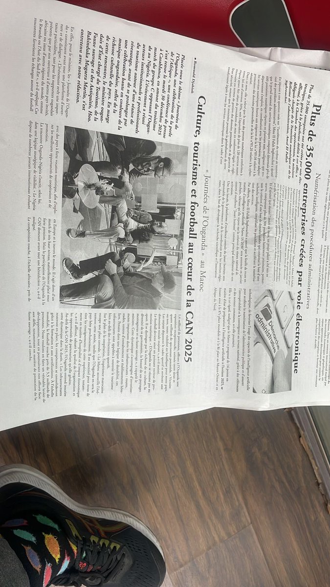 AtukwasaAA's tweet image. Explore Uganda and the Uganda Tourism Board are making headlines in Morocco, with Uganda’s culture, tourism potential, and football diplomacy at Africa’s biggest football stage

This is more than visibility its nation branding in motion.
Tourism today is presence
#ExploreUganda