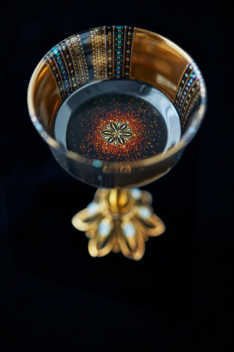 新年なので美しいもの見て1年を始めよう✨ 蒔絵螺鈿高杯 「太陽