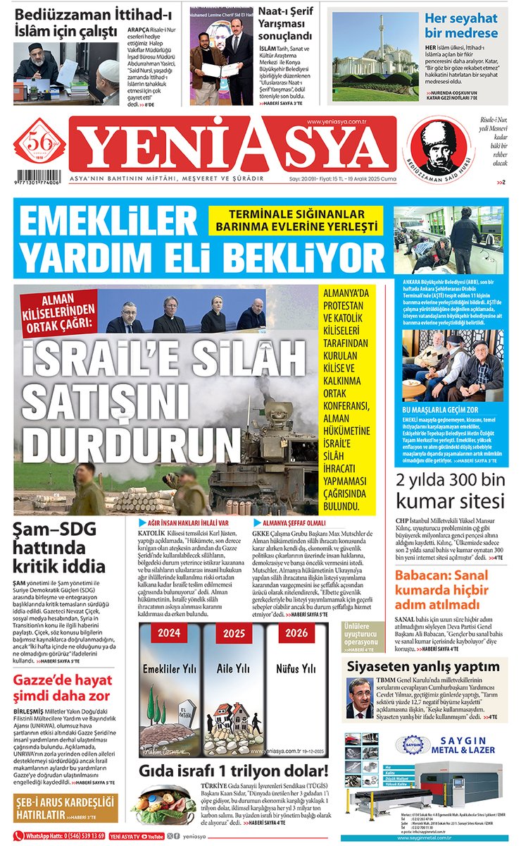 #ManşetlerleYeniAsya
Hakkın hatırı alidir. hiçbir hatıra feda edilmez