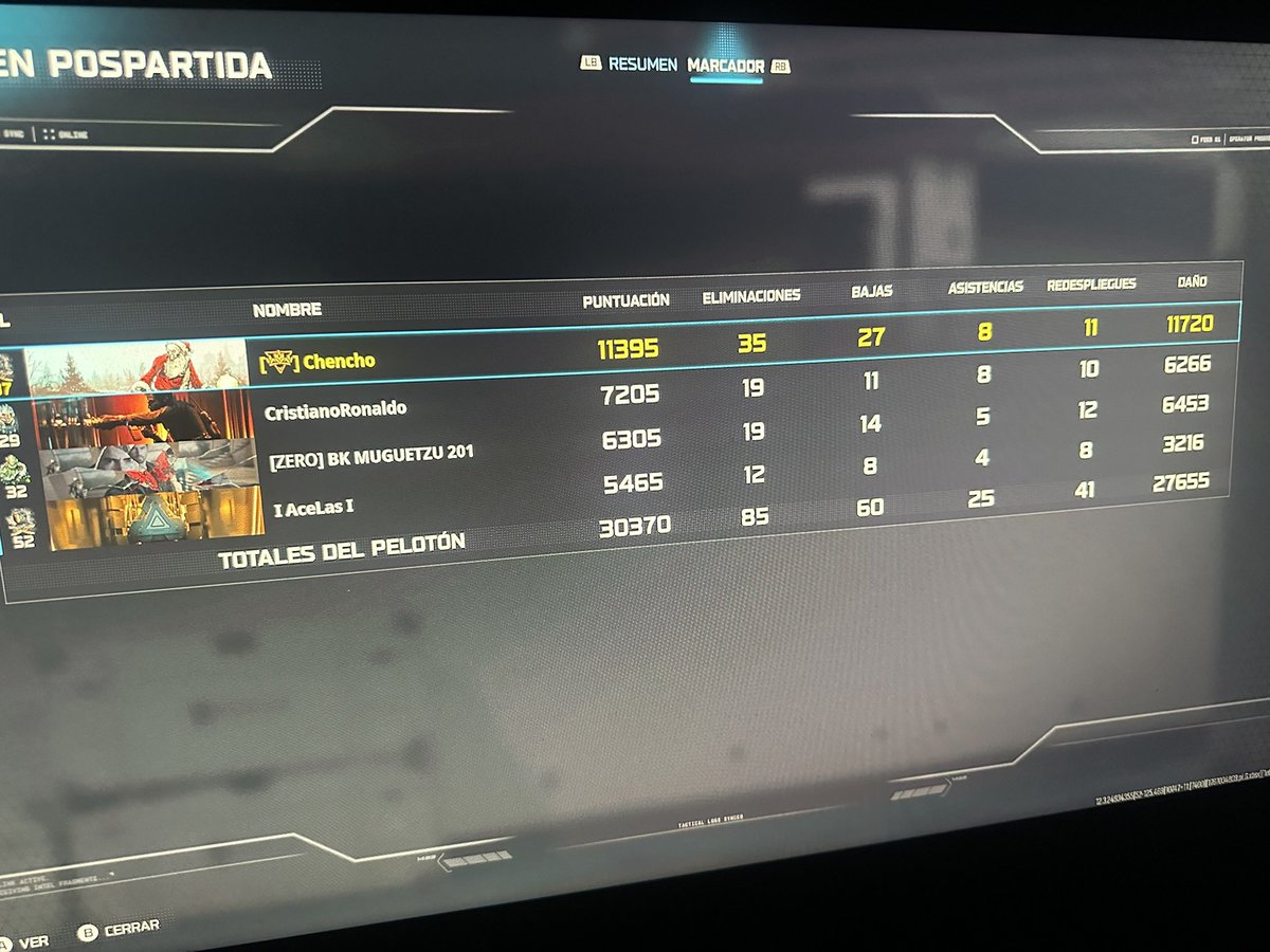 Mi nuevo récord personal! No solía pasar de 20 kill en públicas