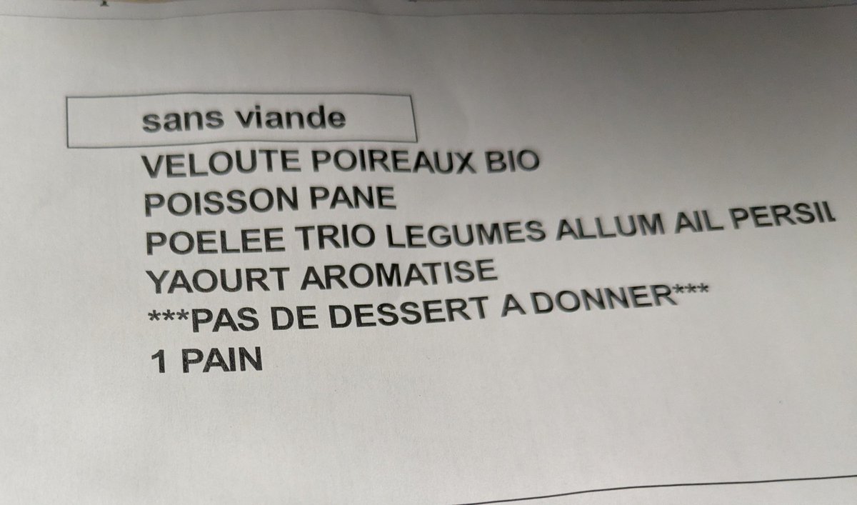 Attends, comment ça, privée de dessert ???