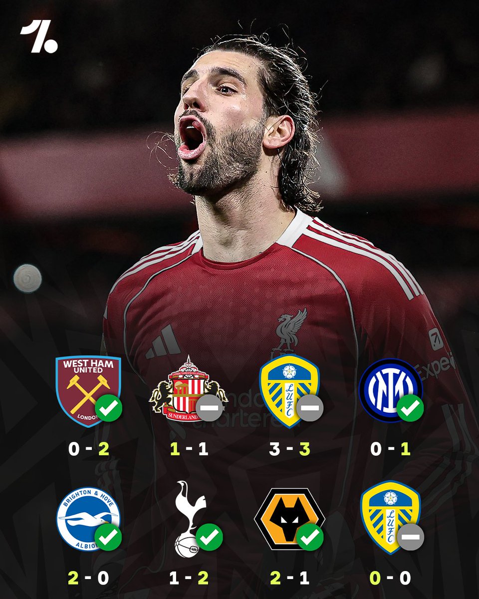 OneFootball's tweet image. Liverpool FC go eight games unbeaten 👏🔴