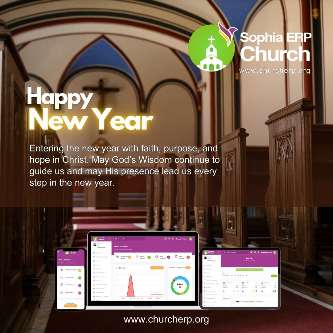 ChurchErp's tweet photo. Happy New Year! 🙏
In 2026, we’re committed to helping churches stay organized, connected, and impactful with smart digital tools.
#HappyNewYear #Welcome2026 #ChurchERP #ChurchTech #DigitalMinistry https://t.co/AntL0JSMLl