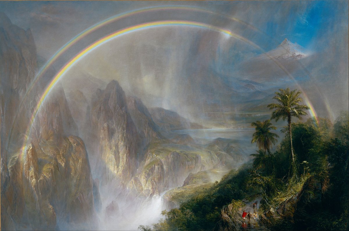 ByzantinePhilo's tweet photo. Happy New Year!

Rainy Season in the Tropics
Frederic Edwin Church, 1866 https://t.co/FlVsILNXpg
