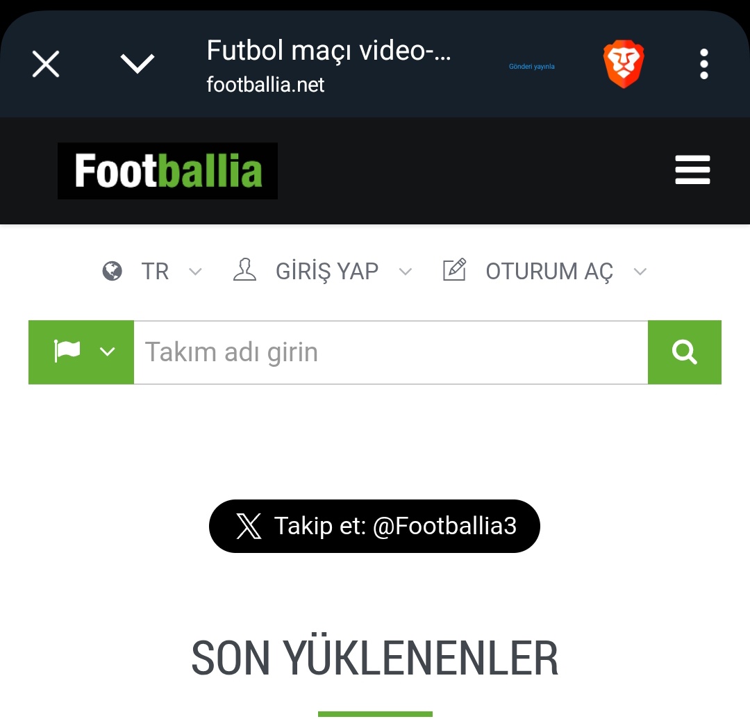 fmdestekcom's tweet image. Çok garip bi site buldum. Tüm futbol maçları 90 dk olarak var, takımın adını yaz 1970 te oynanan maçları bile bulabiliyorsun. Arşiv sevenler için 👇

 footballia.net/tr