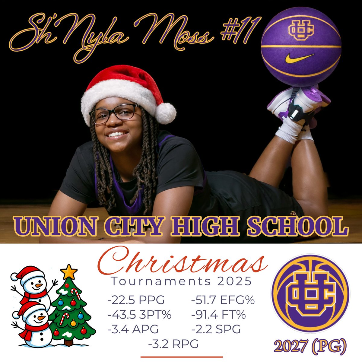 Coaches,

Check out <a href="/Nyla518826/">Sh’Nyla Moss</a>! She was 🔥over the Holidays! Class of 2027 PG! 

hudl.com/video/3/209858…

<a href="/_BlakeDerrick/">Blake Derrick</a> <a href="/ALSoStarz/">AL Southern Starz</a> <a href="/BCATHOOPS/">BCAT</a> <a href="/GCSportsWriter/">Michael Odom</a> <a href="/MeadeHoops/">Amanda Meade</a> <a href="/tlownsdale/">Tim Lownsdale</a> <a href="/TheRealWeaks/">Steven Weaks</a> <a href="/MMBR_CoachGBell/">Major Movez Basketball Review #MMBR</a> <a href="/PGHTennessee/">Prep Girls Hoops Tennessee</a> <a href="/TheRealWeaks/">Steven Weaks</a>