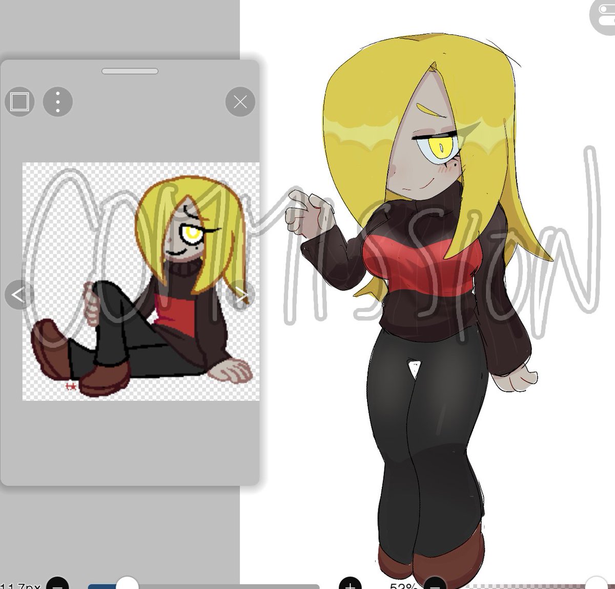 yume_bbus's tweet photo. some commissions I'm working on 🥳 https://t.co/Zc1VrUXREx