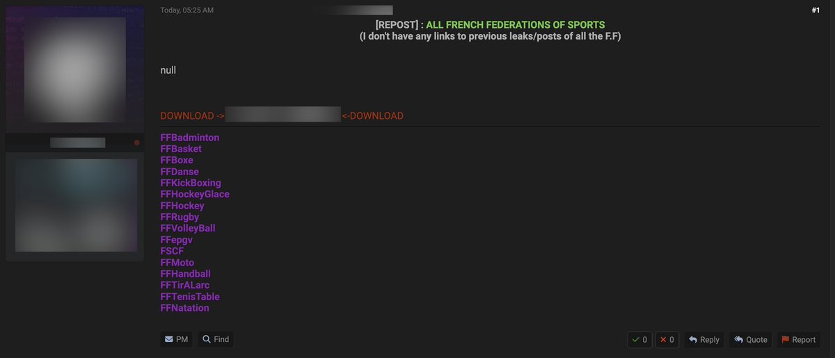 Ced_haurus's tweet image. Vos données ne valent plus rien.

Ni pour ceux qui les collectent, ni pour ceux qui sont censés les protéger.
Elles circulent, s’échangent, se revendent. Pour les hackers, c’est une marchandise ou un jeu. Pour les organisations, un risque “acceptable”.

Aujourd’hui encore,…