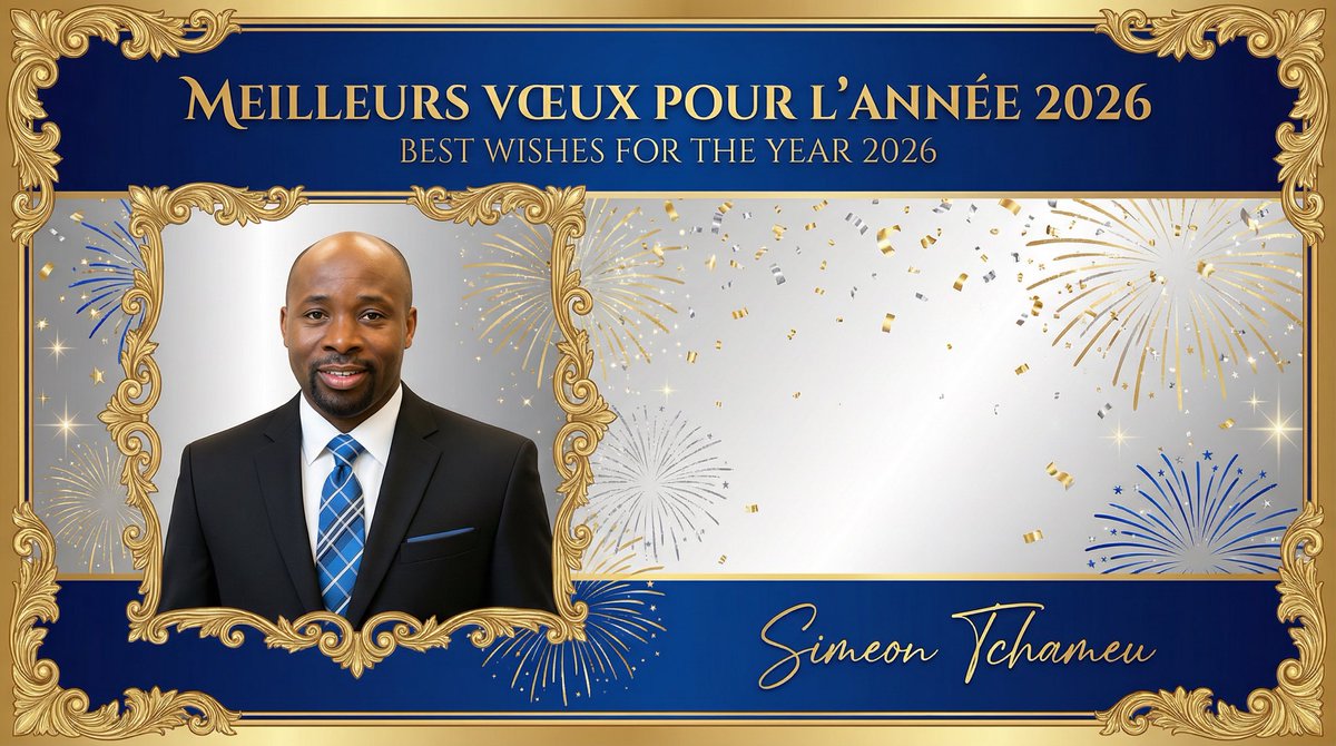 CamerPresAgency's tweet photo. Meilleurs vœux pour 2026 de la part de toute l’équipe de @CamerPressAgency ! Que cette année soit remplie de succès, de santé et de bonheur pour vous et vos proches. #BonneAnnée2026 #Voeux2026 https://t.co/St1ZuW7gT9