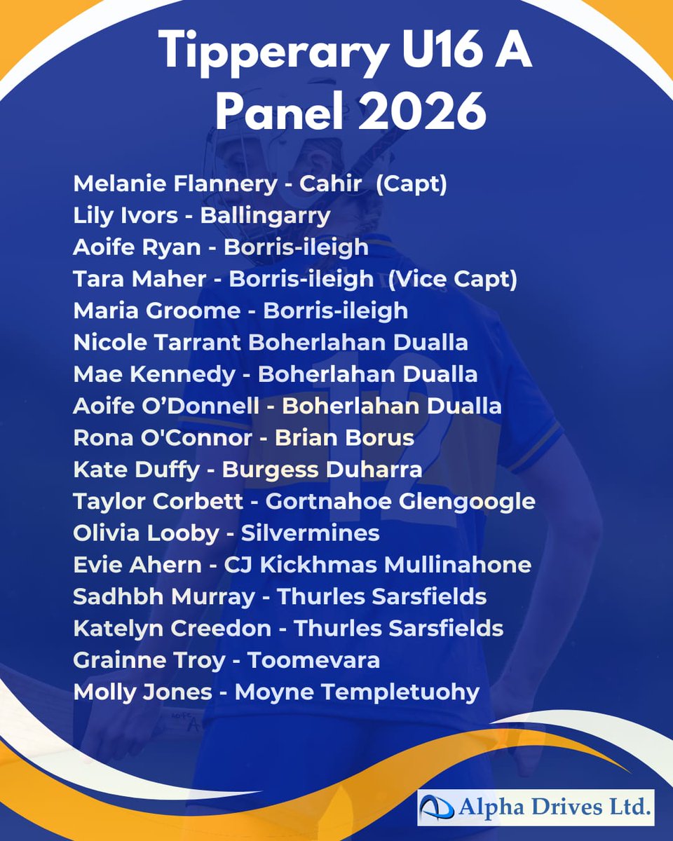 Tipperary Camogie tweet media