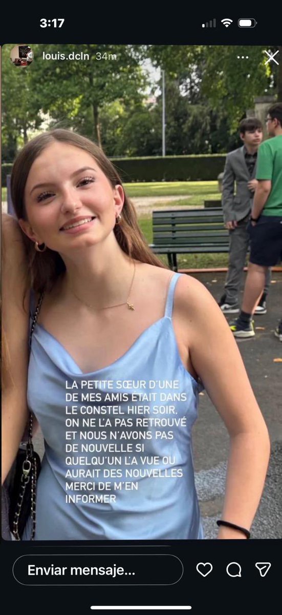 🔴🇨🇭 𝗔𝗟𝗘𝗥𝗧𝗘 𝗜𝗡𝗙𝗢 — De nombreux jeunes, souvent MINEURS, sont PORTÉS DISPARUS après le tragique incendie survenu à Crans-Montana.

Des appels à témoins ont été diffusés par leurs proches. Si vous disposez d’informations, merci de contacter les numéros indiqués sur les