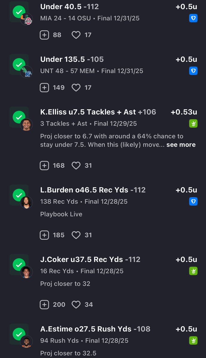ActionNetworkHQ's tweet photo. 🔥 @The_Oddsmaker is on a 12-0 WIN STREAK

Sean Koerner has nailed 12 straight bets, which includes a 10-0 NFL run and a 10/1 Anytime TD win!

📱 Tail Sean in the @ActionApp: https://t.co/wKE4ChlrsZ https://t.co/c81qJoEi0C
