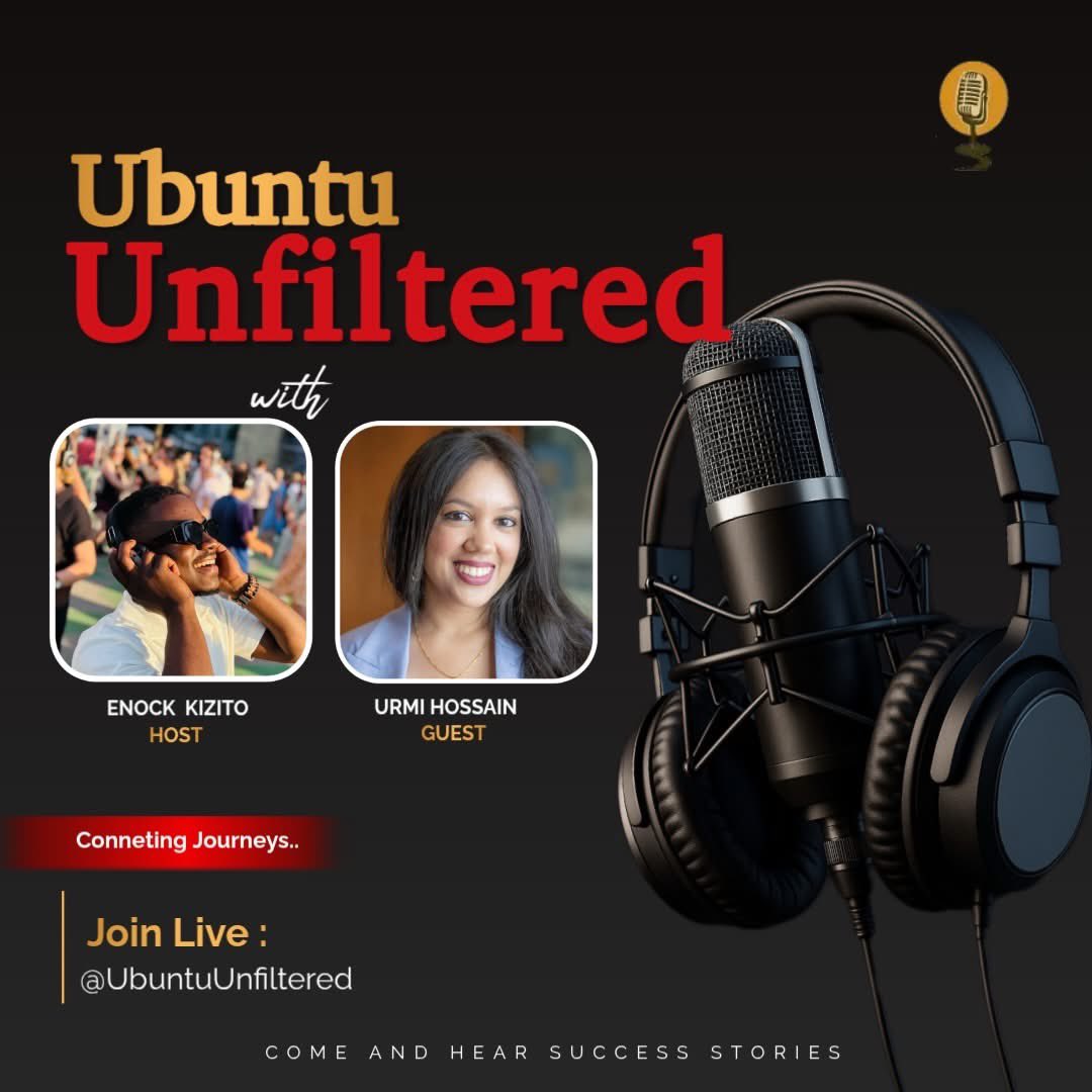 ubuntunfilterd's tweet photo. Ubuntu Unfiltered with our exclusive guest Urmi Hossain — self-published author, speaker, blogger &amp; podcast host based in Canada.

Real conversations. Honest insights. Ubuntu, unfiltered.

👉 Watch here: https://t.co/AFDToXzmnp

#Ubuntu #UbuntuUnfiltered #Podcast https://t.co/ch03mSYRC7