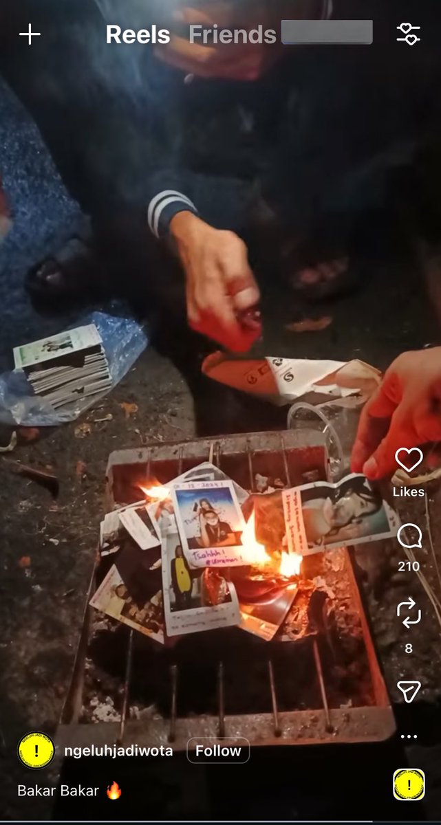 PondaXi's tweet image. ini gapunya bahan buat bakar bakar atau gapunya otak?