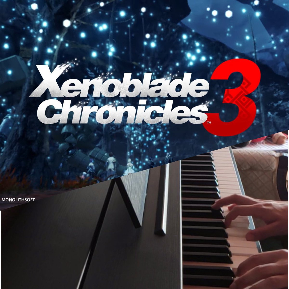 ConpaireYisusXC's tweet photo. Finalmente, he aquí mi humilde cover del tema de la pantalla de inicio de Xenoblade 3. Hay unas partes medias raras pero creo que se puede disfrutar igualmente. 
Gracias a todos los que me apoyaron en esta idea impulsiva jeje, ojalá que les guste 🫶
https://t.co/ysyiMWSOB4 https://t.co/EYnCcdfU6M