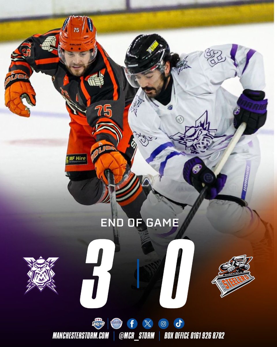 Mcr_Storm's tweet image. Whoosh! That was fun. Final score: @Mcr_Storm 3-0 @steelershockey