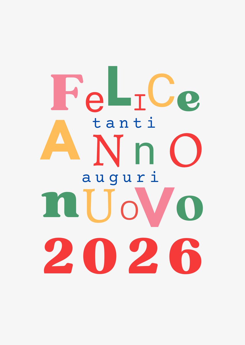 ReteCinema's tweet photo. Buon 2026! https://t.co/OOibhxrJhu