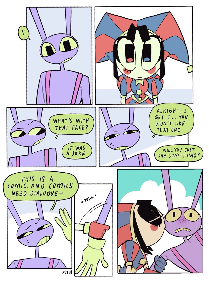 baguettenjoyer's tweet image. I like this comic alot but the artstyle is wonky #funnybunny
