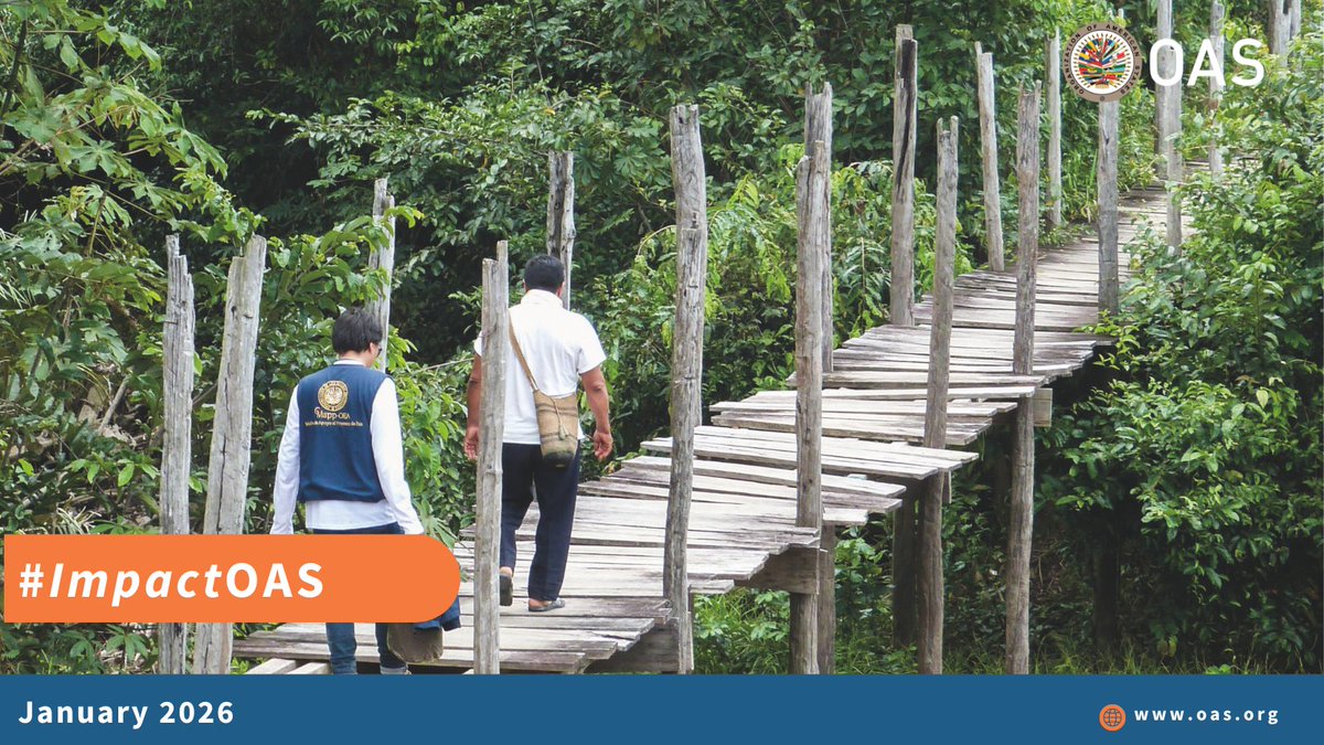 OAS_official's tweet photo. The new edition of #ImpactOAS is now available

This edition features:
🎓 Civic education as a democratic pillar
🌎 30 years of #CIDI and integral development in the Americas
📊 The #OASagenda in action

Plus, a summary of the OAS’ recent work.
Read here: https://t.co/FJruaNDHMu https://t.co/RrZZPYgaOF