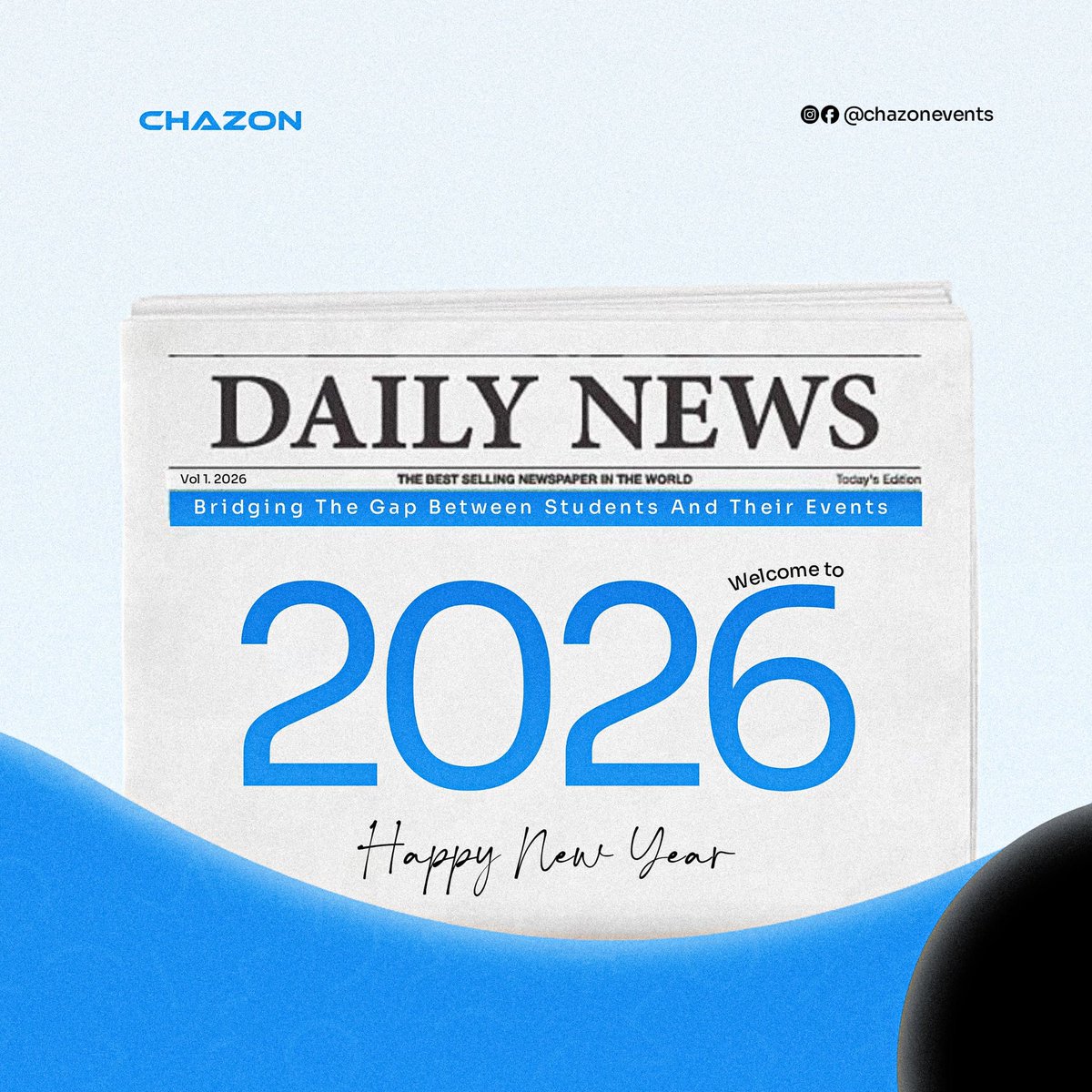Hello 2026 ✨

A new year of connection, growth, and unforgettable moments. Here’s to bridging the gap between students and their events; better, bigger, and bolder.