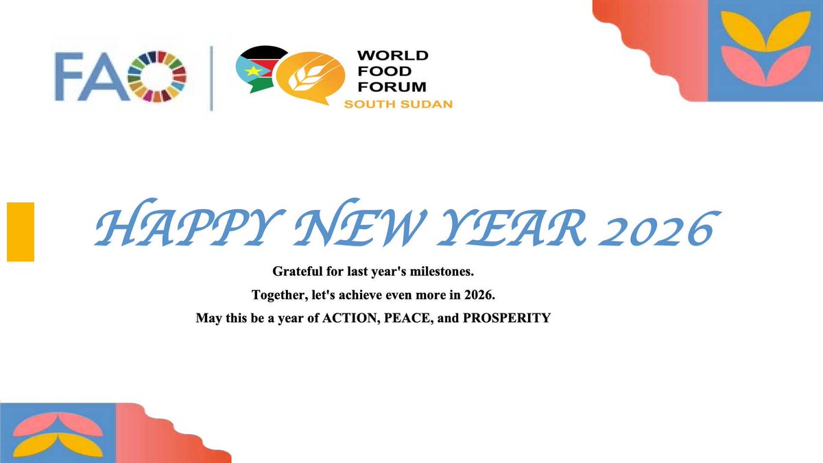 World Food Forum South Sudan Chapter tweet media