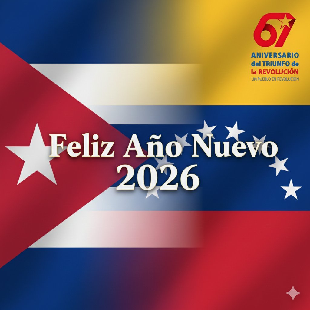 ¡Felicidades a todos los trabajadores de la #Salud en el nuevo año!
¡Gracias por tanta entrega cotidiana en los más insospechados espacios!
Que el 2026 nos encuentre más unidos, más preparados, más creativos y, como siempre, trabajando y haciendo por la vida.
#CubaPorLaVida