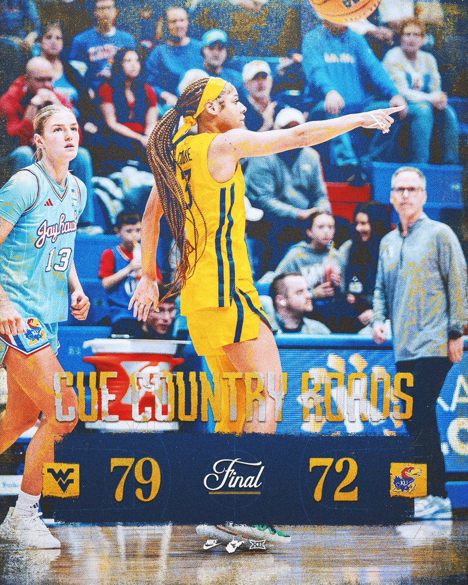 WVUWBB's tweet image. 🎶 CUE COUNTRY ROADS