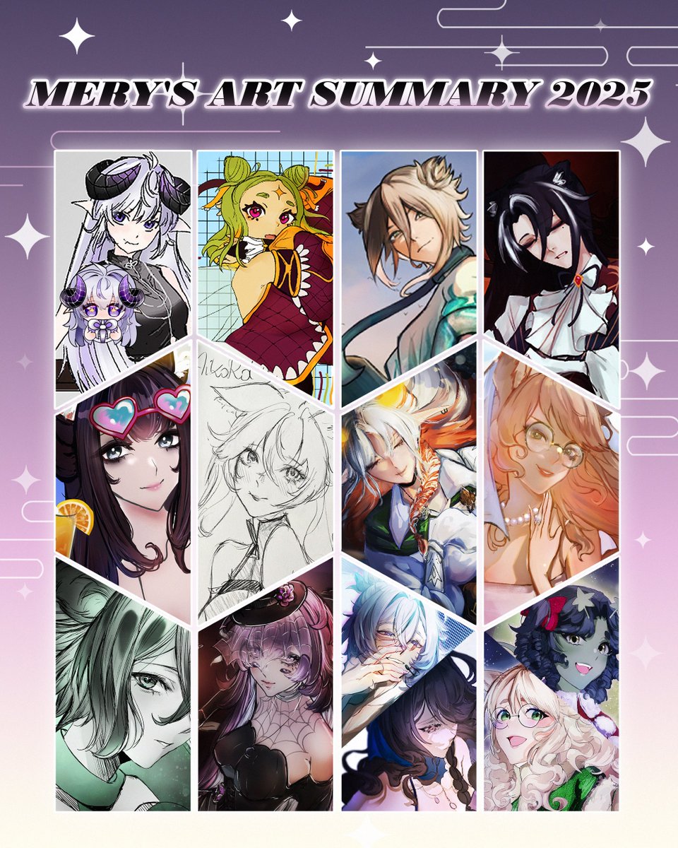 ⊹₊˚ Dziękuję Wam za ten rok ˚₊⊹ 

Poznałam tu wiele świetnych osób, mogłam się rozwijać oraz mam nadzieję, że w 2026 będzie jeszcze więcej wszystkiego dobrego🤍

⋆✩⋆✩⋆ ~~~~ ⋆⋆⋆ ~~
#ArtSummary2025