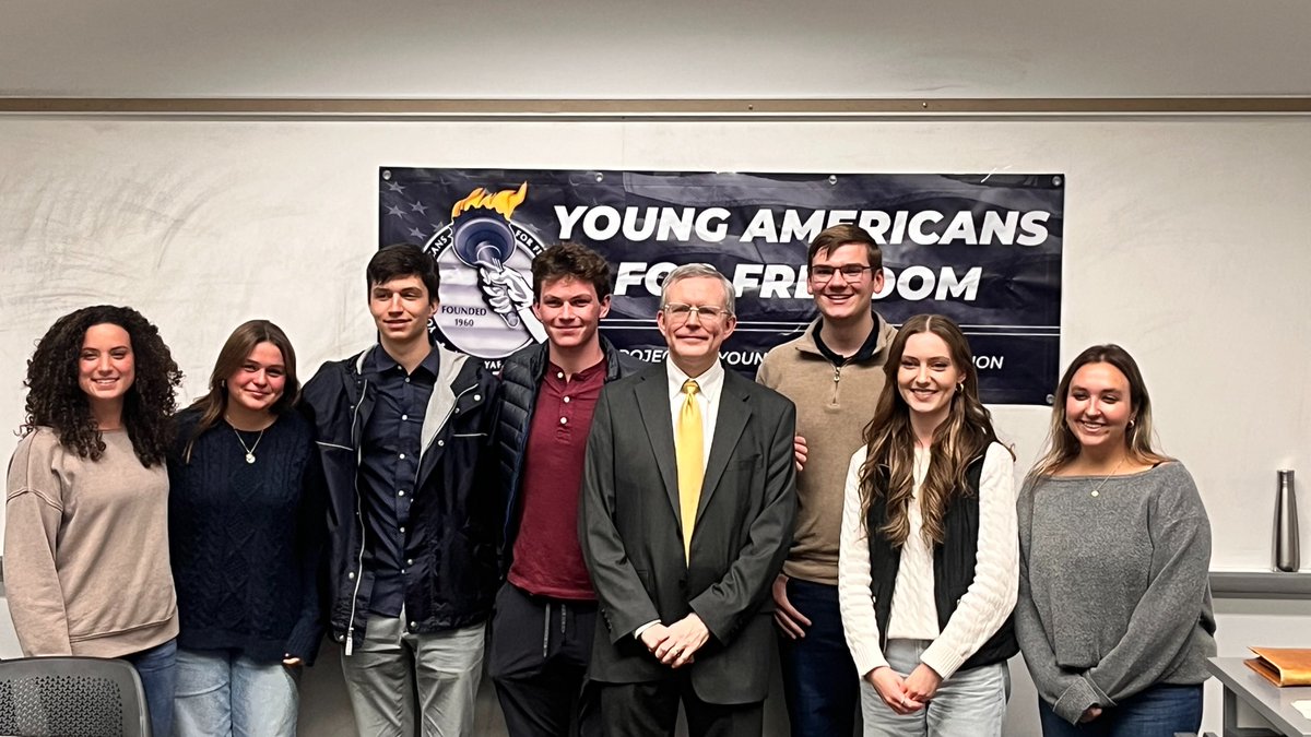 WisconsinYAF's tweet image. 2025 was a huge year for Young Americans for Freedom at UW-Madison! 

Our favorite events included speeches from @ScottWalker and Rebecca Kleefish, a panel to discuss intellectual diversity on campus, and a @uwfederalist conversation with National Review's Dan McLaughlin.