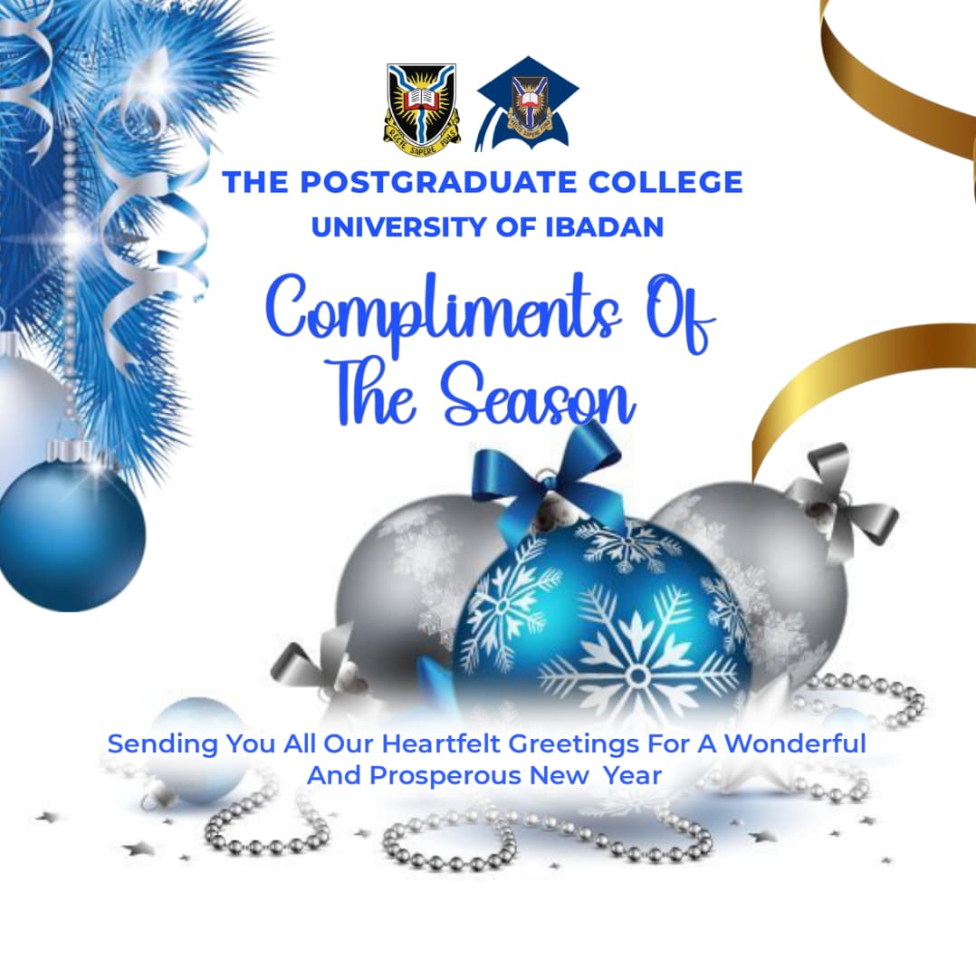 The Postgraduate College, University of Ibadan tweet media