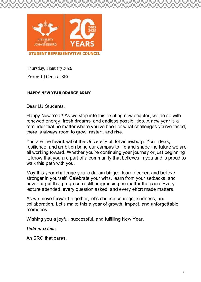 Compliments To The New Year Orange Army!🖤🧡

We Can't Wait To See You On Campus.