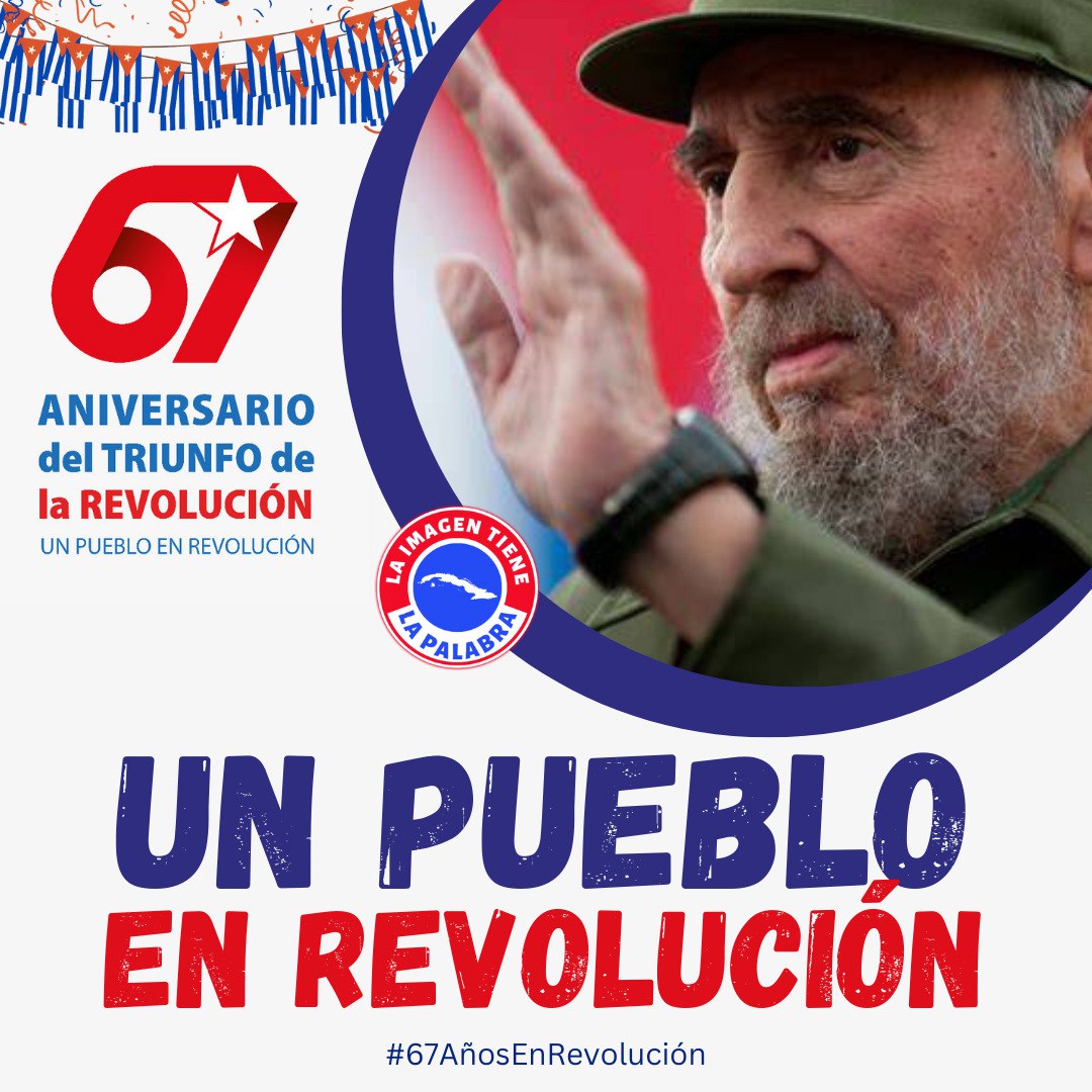 Bienvenido el  "Año del Centenario del Comandante en Jefe Fidel Castro Ruz"

#100AñosConFidel 
#67AñosEnRevolución  #UnPuebloEnRevolución