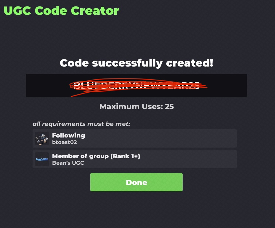 GL and happy new year everyone! Drop suggestions on how to drop future codes 🎊