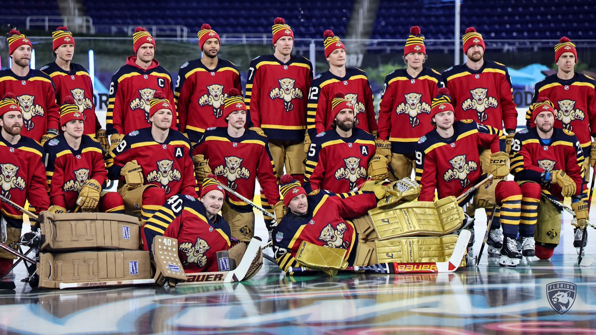 FlaPanthers's tweet image. Bob &amp;amp; Tarry 😄