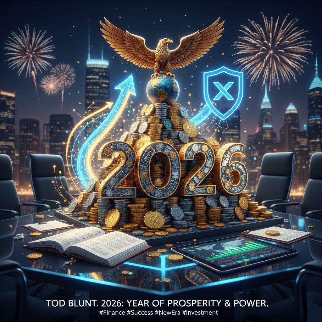 TodBlunt's tweet photo. Happy New Year 2026 !! 
May it bring you fortune, power, love, and prosperity, and may God protect you.
@elonmusk @realDonaldTrump @JeremiaPet23996 @ReytacCase @ReytacsChildren  @CityofDenver

#Reytac #TodBlunt #Denver #Love #Prosperity #NewYear2026 #Fortune #BusinessMan https://t.co/rENIcbVICt