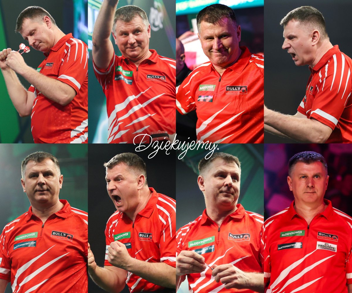 Dostaliśmy więcej niż mogliśmy przewidywać przed turniejem.

Krzysiek, dziękujemy!
#łączynasdart