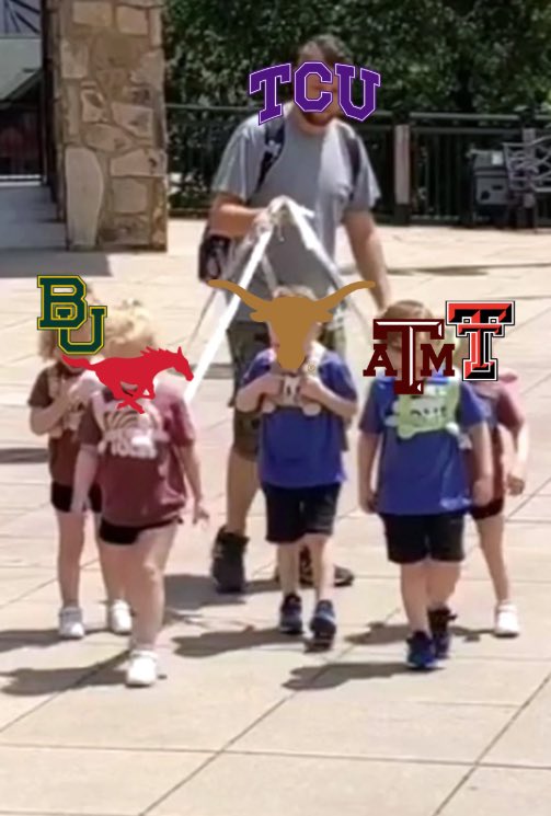 tcu horny frog tweet media