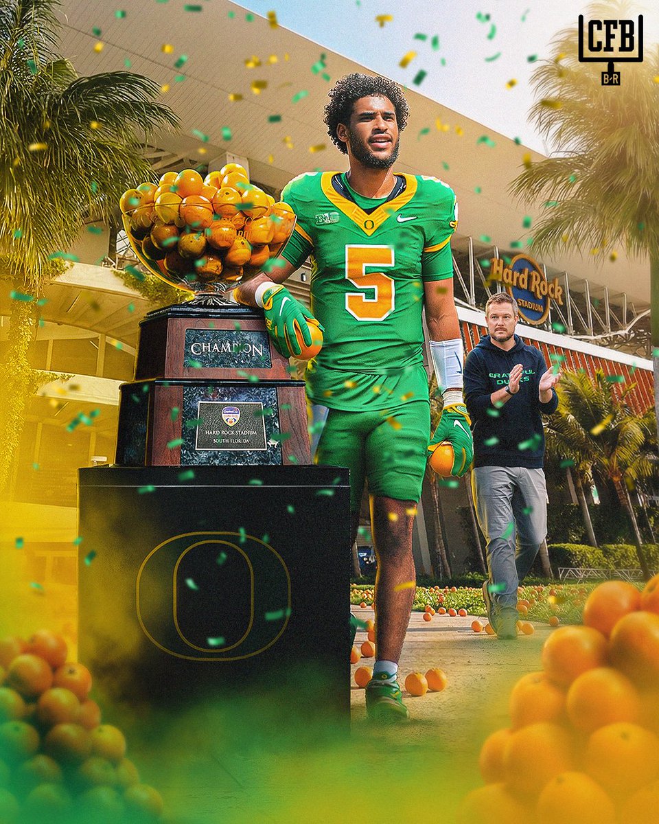 OREGON SHUTS OUT NO. 4 TEXAS TECH TO WIN THE ORANGE BOWL 🏆🍊

DUCKS ARE HEADING TO THE SEMIFINAL...