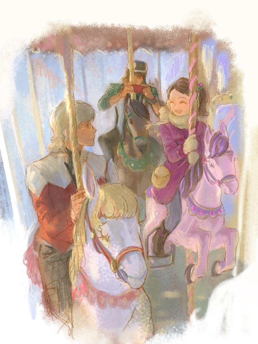 shitanaiai's tweet image. Happy new year🎠