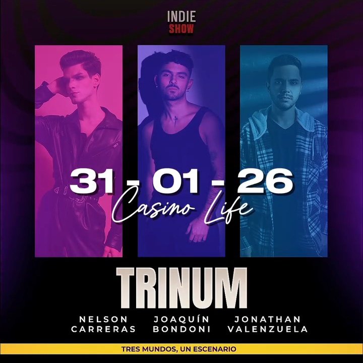 JoacoUpdates's tweet image. Este 31/01/26 estará @JoaquinBondoni junto a @SoyNelsonC y Valenzuela los boletos estarán disponibles este 6 de enero 

instagram.com/reel/DS-wzGXku…
#JoaquinBondoni