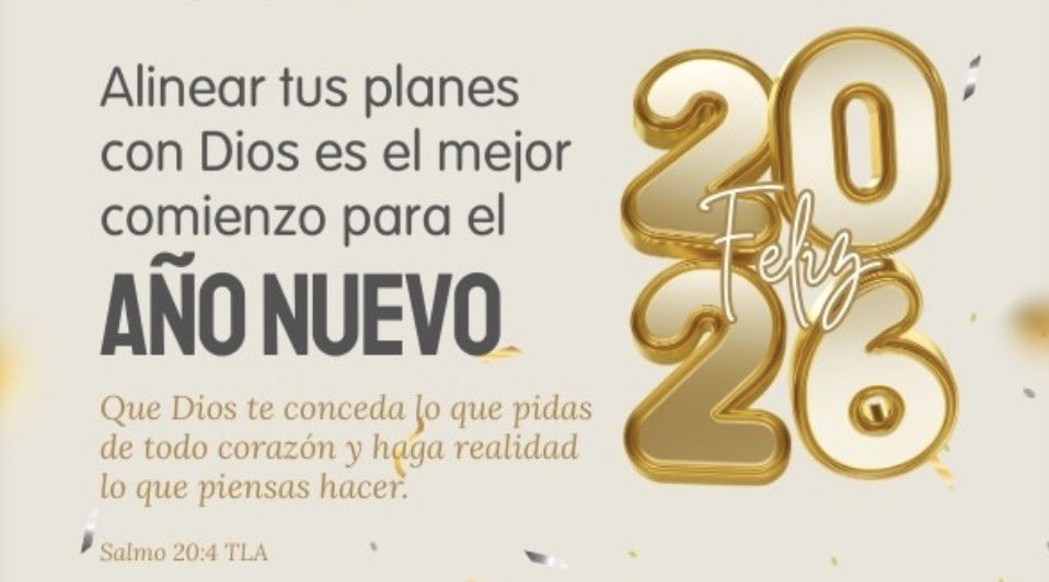 ¡Feliz Año Nuevo 2026!