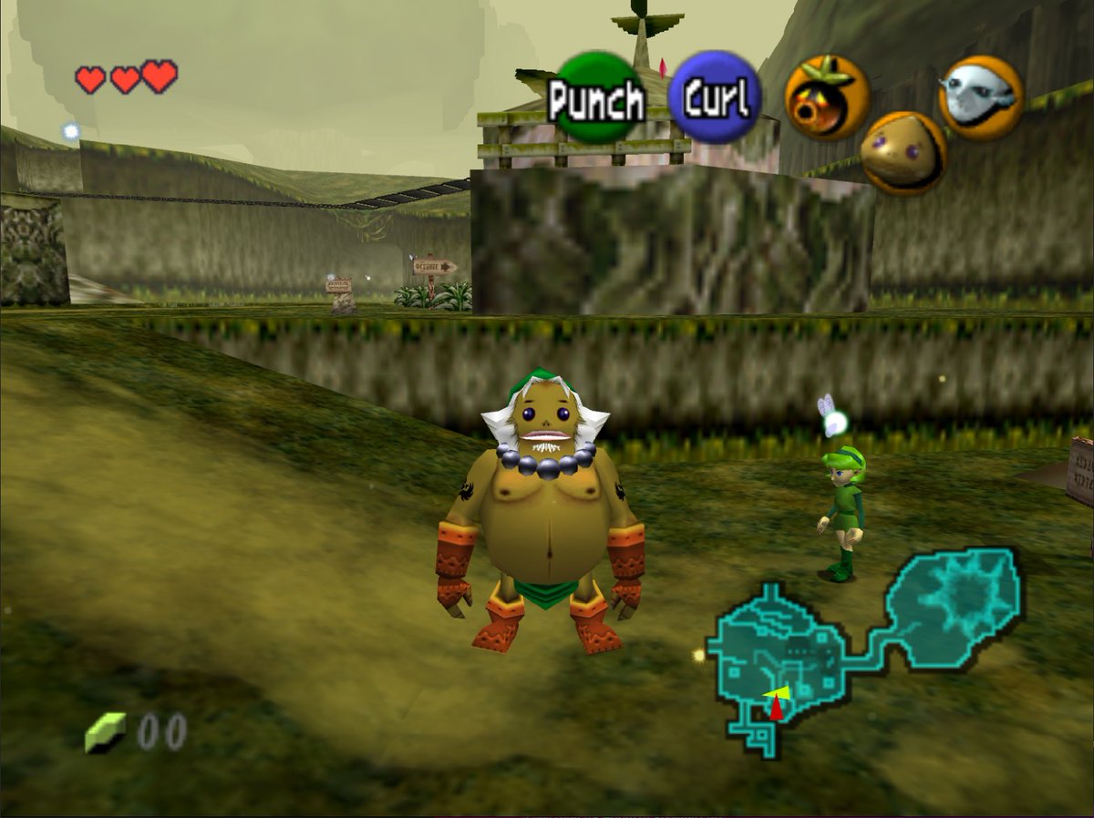 zfg111's tweet image. A mod was just released for Majora's Mask transformations in OoT.  Playing it now