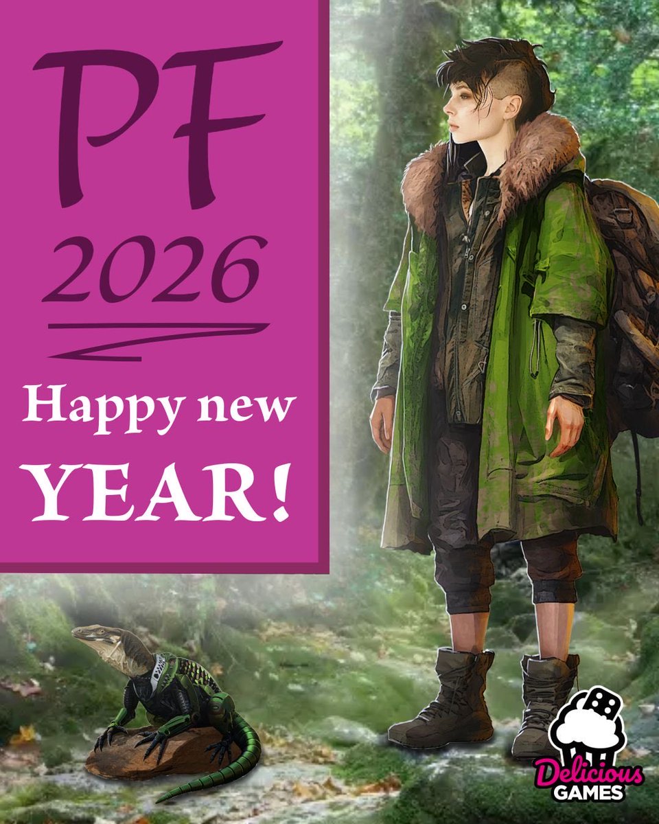 games_delicious's tweet photo. We wish you a Happy New Year full of board games!!
We hope that 2026 will be full of luck and happiness, and will to roll dice🎲 We're excited to bring you a brand new title next year. https://t.co/uxMDLx4BNw